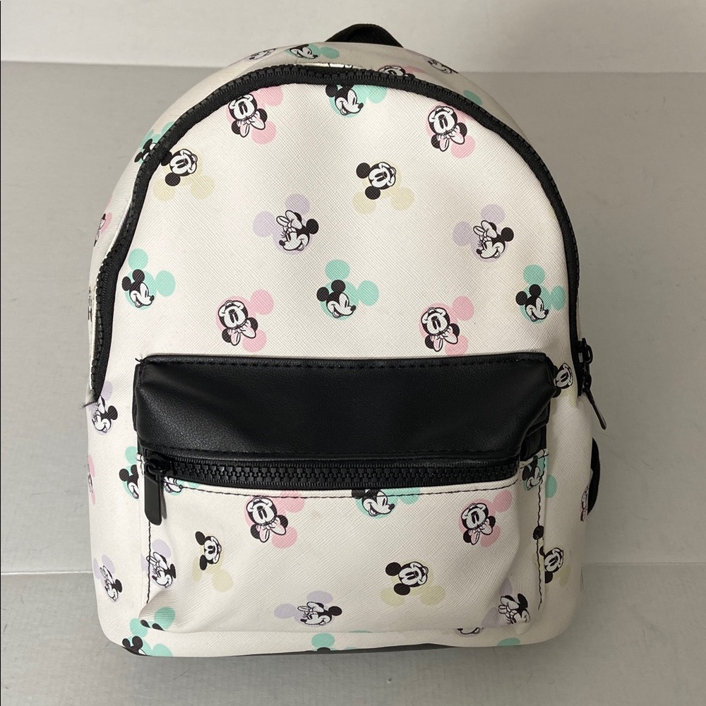 Disney Bioworld Backpack Licensed Mickey and Minnie Mouse